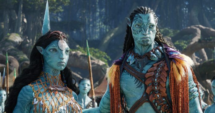 A still from James Cameron's Avatar: The Way of Water.