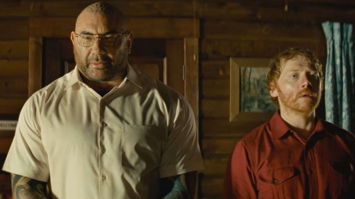 still from M. Night Shyamalan's Knock at the Cabin